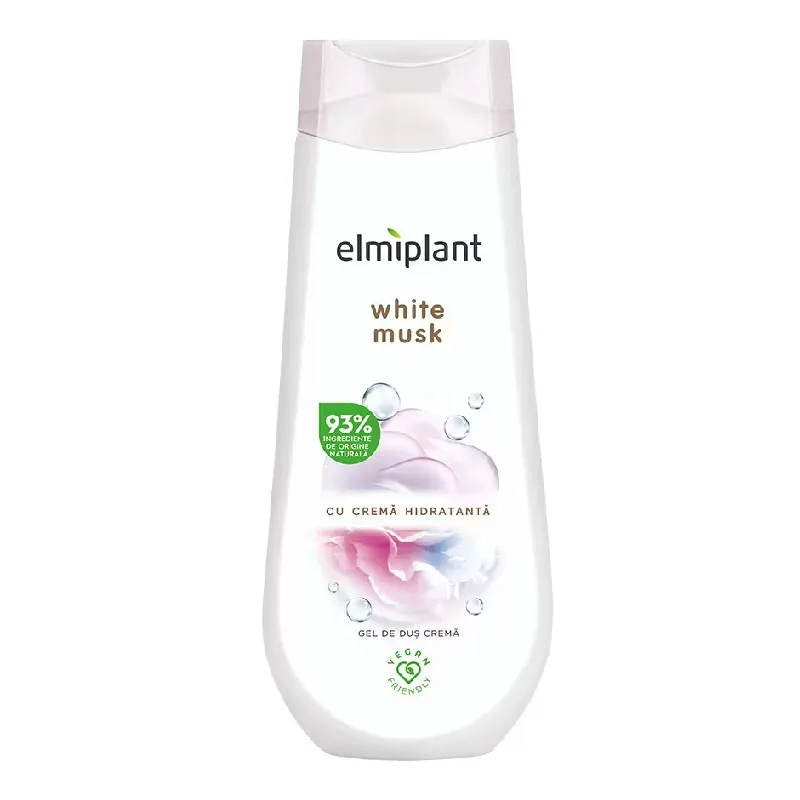 Gel crema de dus Musk alb, 700ml, Elmiplant — preț și oferte