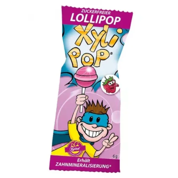 Acadea cu aroma de capsuni XYLIPOP, Miradent | 6 g — preț și oferte