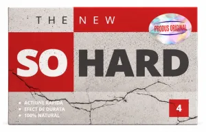 SoHard – capsule pentru erectii puternice – 4 cps