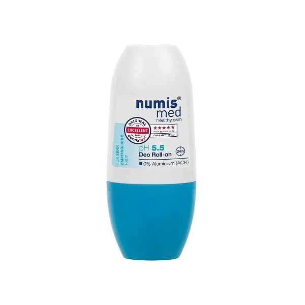 Deodorant roll-on Sensitiv PH 5.5, Numismed | 50 ml — preț și oferte