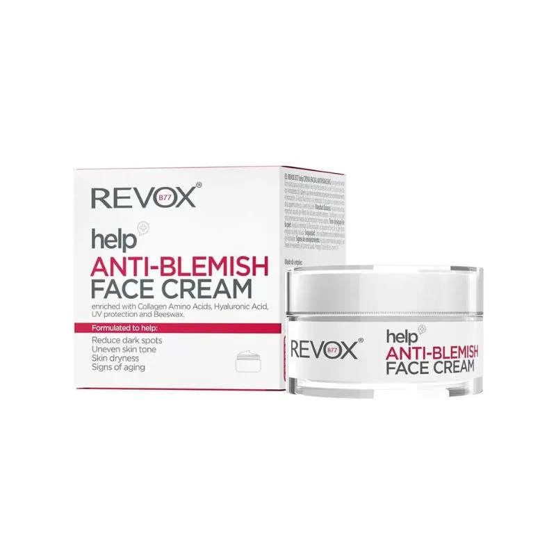 Crema fata anti pete Help, 50ml, Revox — preț și oferte