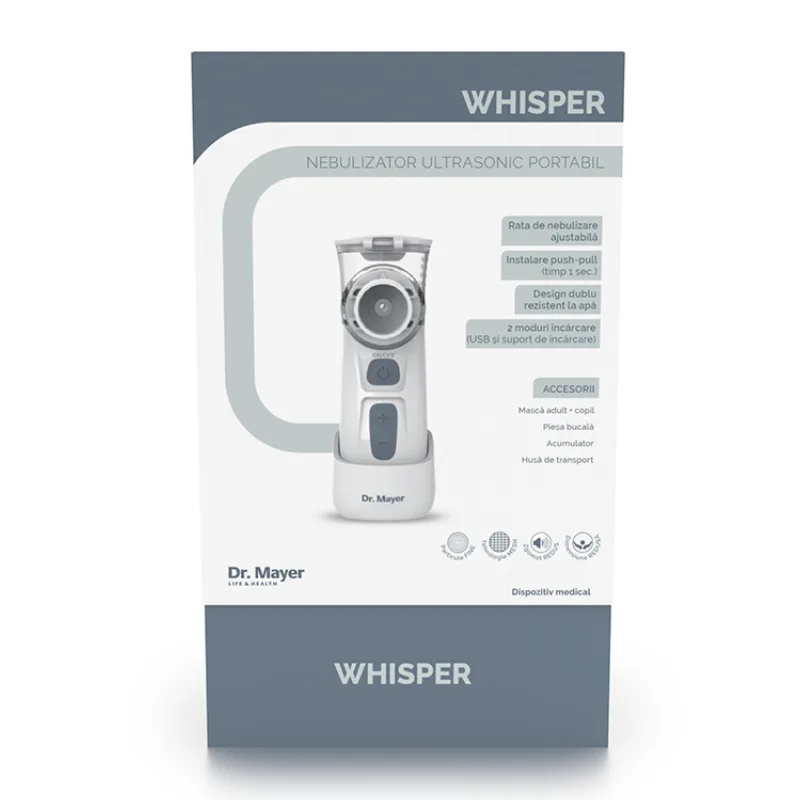 Nebulizator Ultrasonic Portabil cu acumulator Dr Mayer — preț și oferte