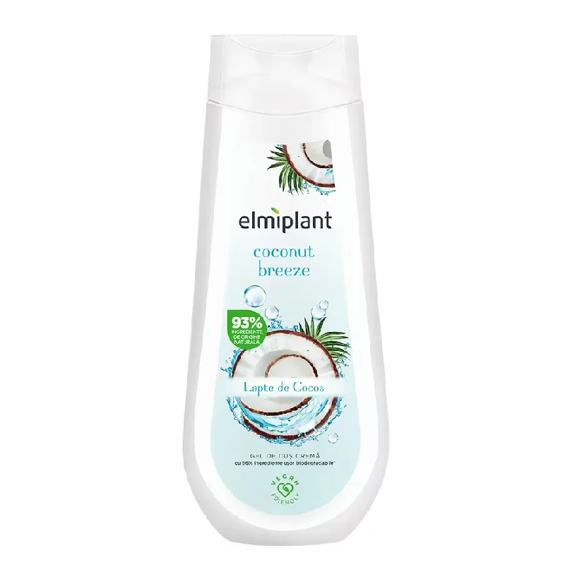 Gel crema de dus Coconut breezee, 400ml, Elmiplant — preț și oferte