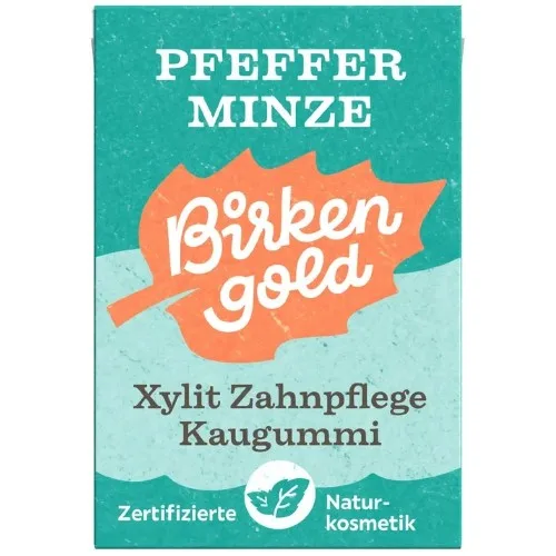 Guma De Mestecat Naturala Cu Menta 20drajeuri 28g Birkengold — preț și oferte