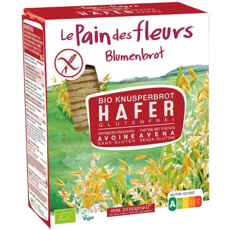 Paine Crocanta cu Ovaz fara Gluten Ecologica/Bio 150g BLUMENBROT — preț și oferte