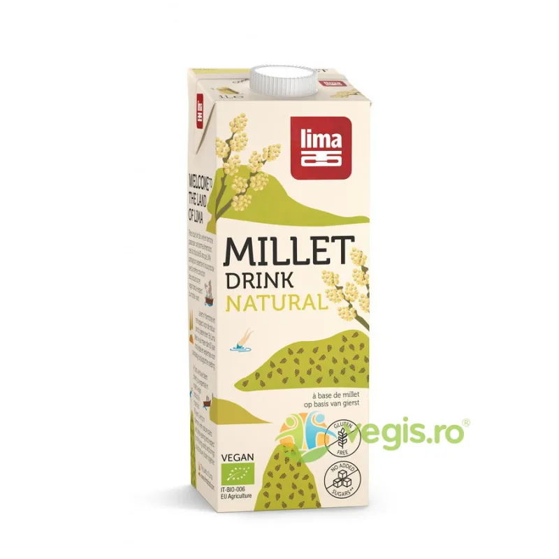 Bautura Vegetala de Mei fara Gluten Ecologic/Bio 1L LIMA — preț și oferte