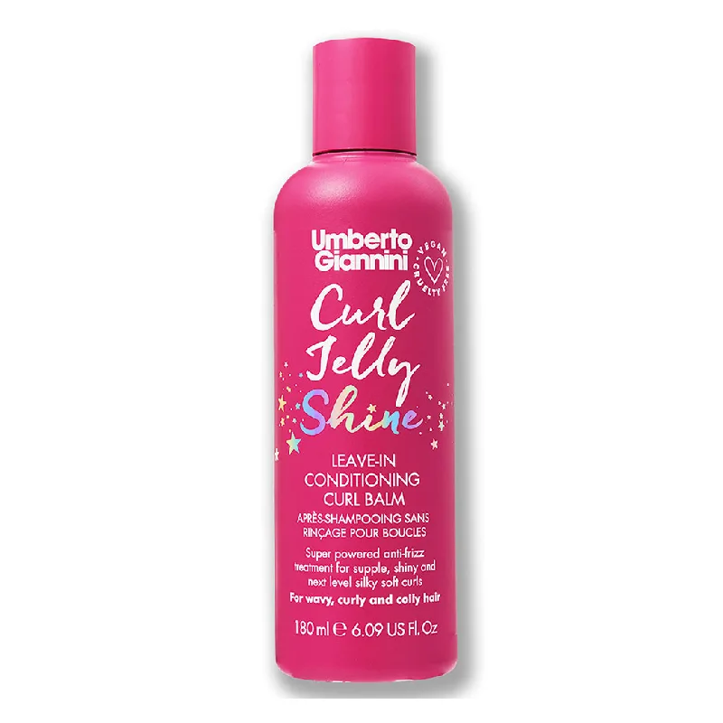 Balsam leave-in pentru parul cret, Curl Jelly Shine, 180 ml, Umberto Giannini — preț și oferte