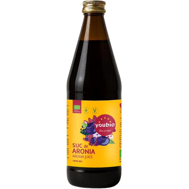 Suc de Aronia Ecologic/Bio 330ml YOUBIO — preț și oferte