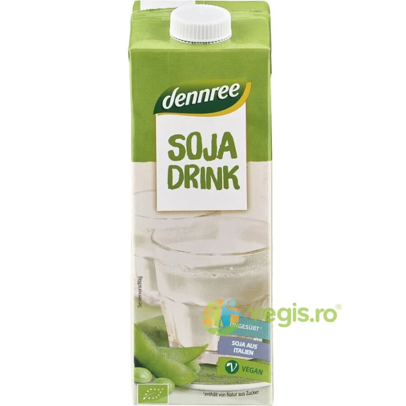Bautura de Soia Natur Ecologic/Bio 1L Dennree — preț și oferte