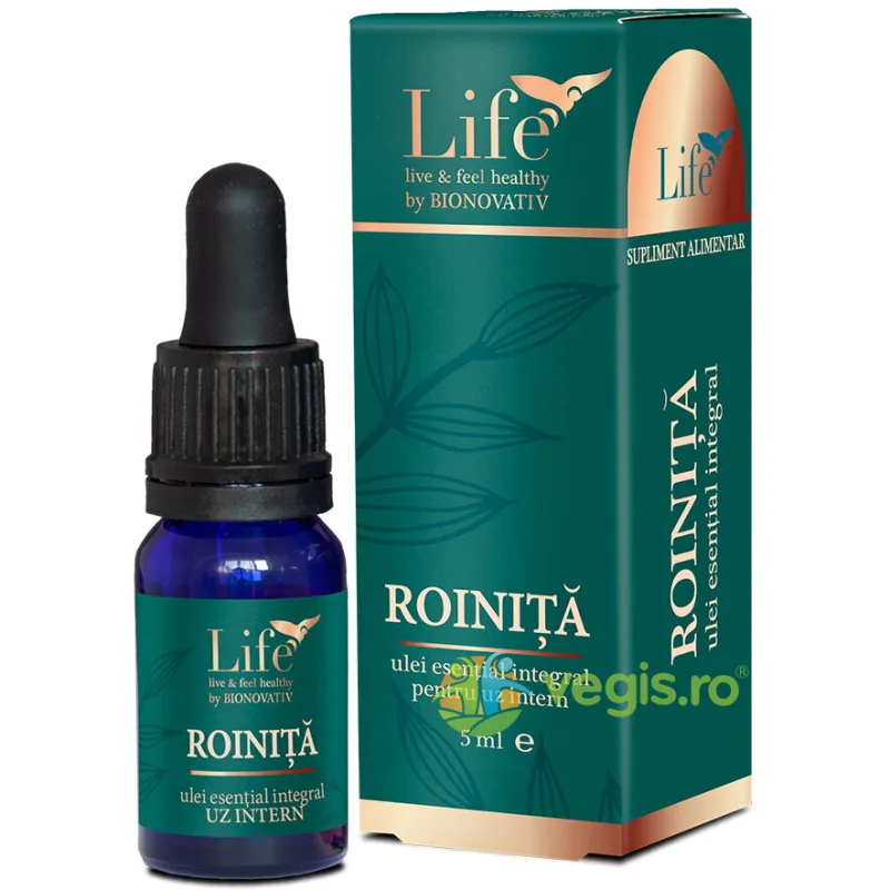 Ulei Esential Integral de Roinita pentru Uz Intern 5ml BIONOVATIV — preț și oferte