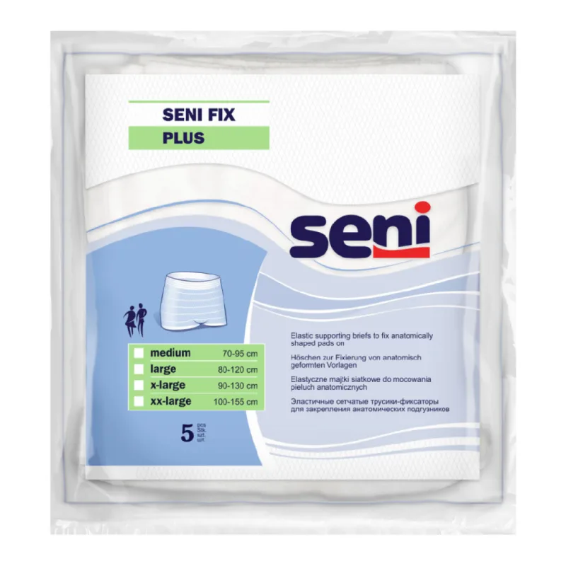 Chilot elastic de sustinere Fix Plus, XXL, 5 bucati, Seni — preț și oferte