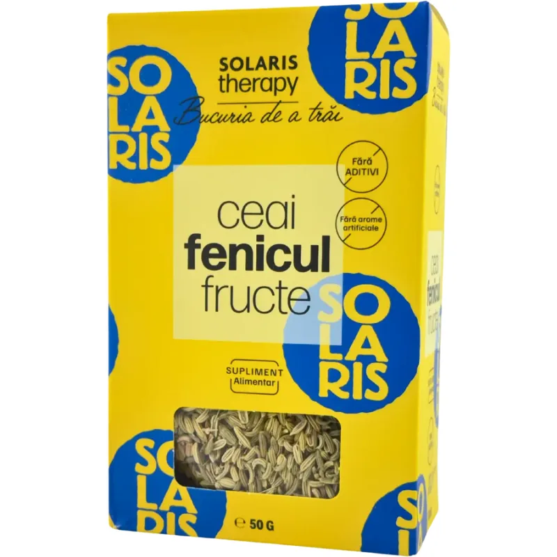 Ceai de Fenicul Fructe 50g SOLARIS — preț și oferte