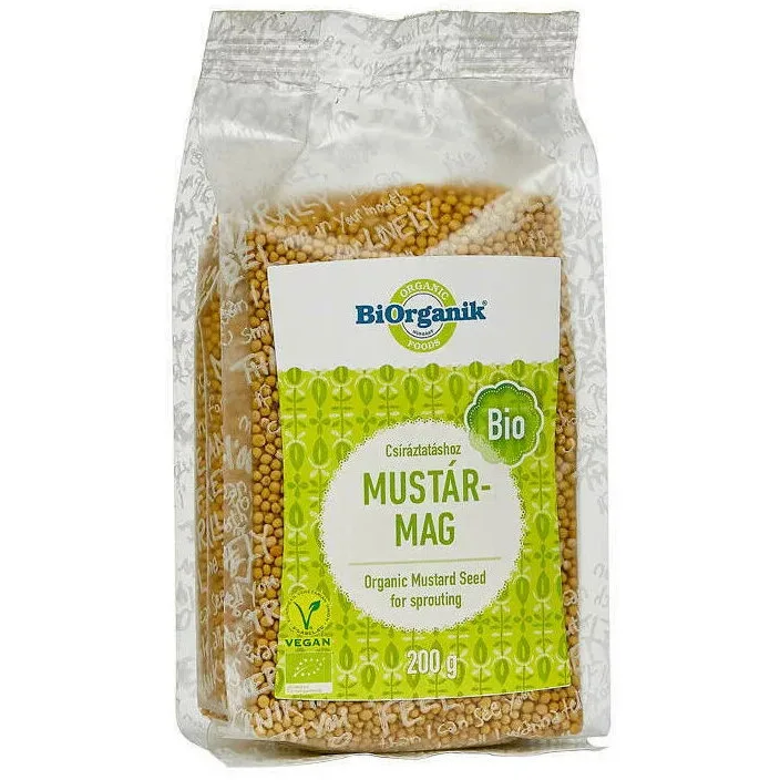 Seminte de Mustar pentru Germinat Ecologice/Bio 200g BIORGANIK — preț și oferte