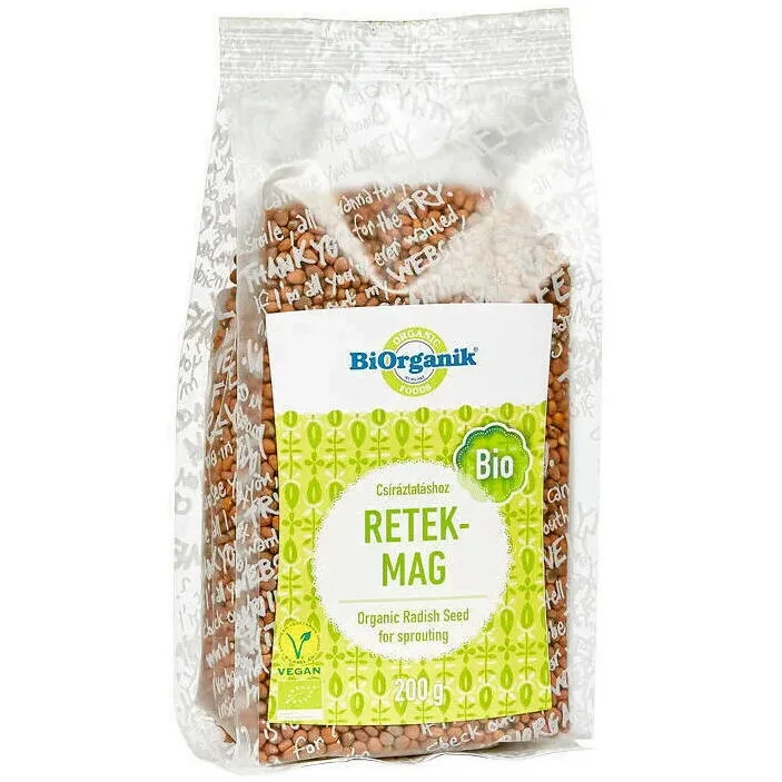 Seminte de Ridiche pentru Germinat Ecologice/Bio 200g BIORGANIK — preț și oferte
