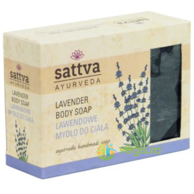 Sapun Ayurvedic cu Glicerina si Lavanda 125g Sattva Ayurveda — preț și oferte