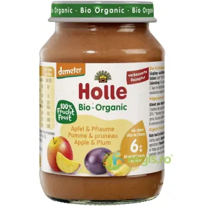 Piure de Mere si Prune pentru Copii + 6 Luni Demeter Ecologic/Bio 190g