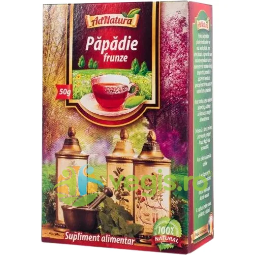Ceai Papadie Frunze 50g ADNATURA — preț și oferte
