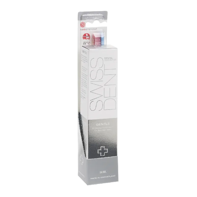 Set Gentle Pasta de dinti Gentle 50 ml + Periuta Extra, Swissdent — preț și oferte