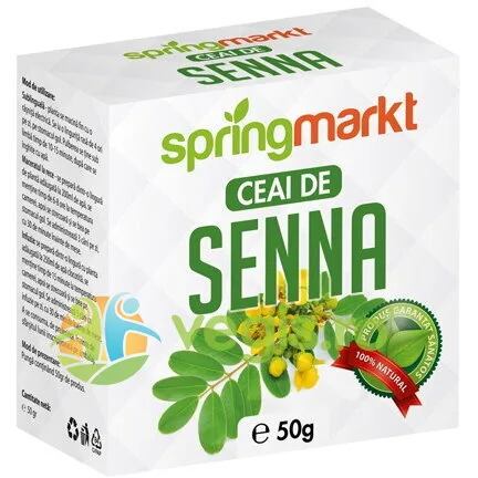 Ceai de Senna Frunze 50g springmarkt — preț și oferte