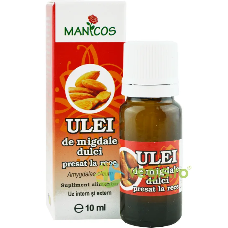 Ulei de Migdale Dulci 10ml Manicos — preț și oferte