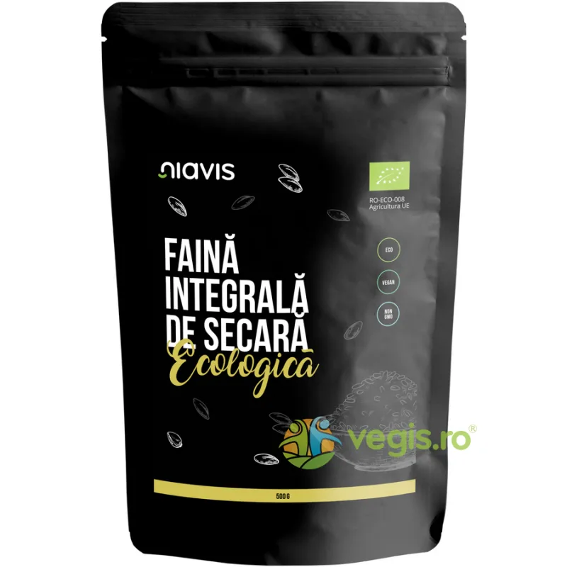 Faina Integrala de Secara Ecologica/Bio 500g NIAVIS — preț și oferte