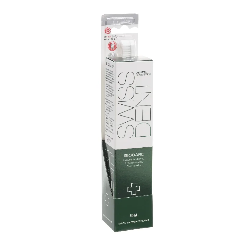 Set Biocare Pasta de dinti Biocare 50 ml + Periuta  Profi, Swissdent — preț și oferte