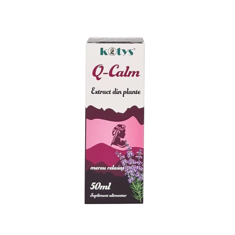 Q-Calm Extract din plante 50ml Kotys Produse Kotys — preț și oferte