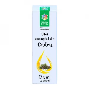 Ulei esential de Cedru, 5 ml, Steaua Divina