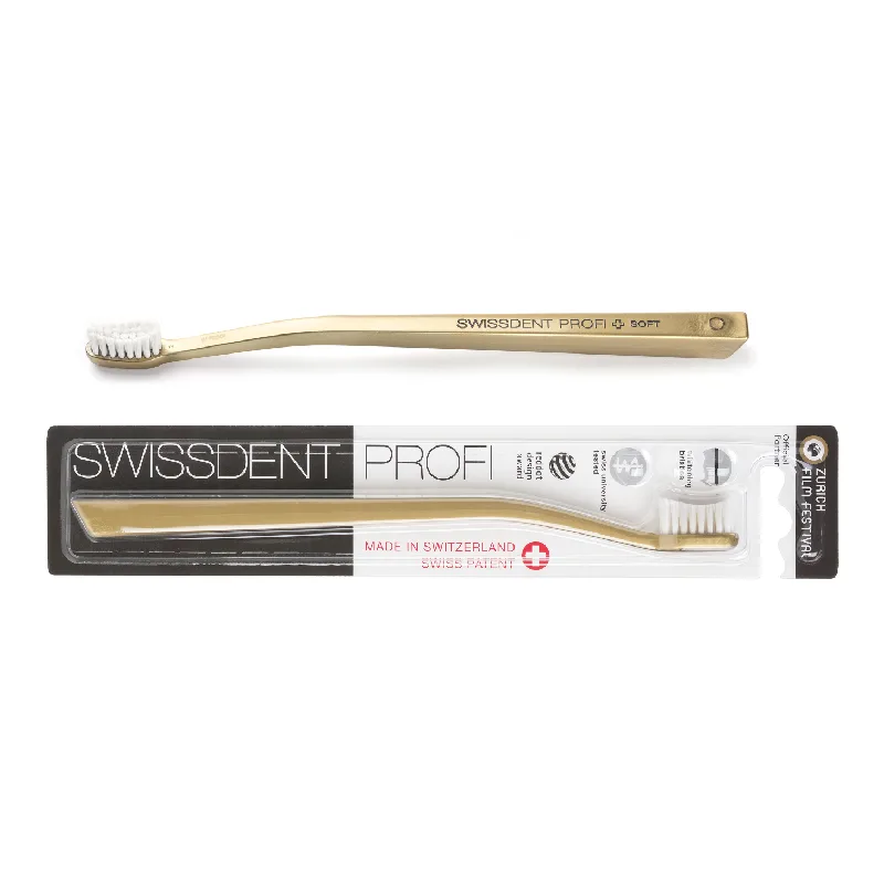 Periuta de dinti, Whitening Classic, aurie, Swissdent — preț și oferte