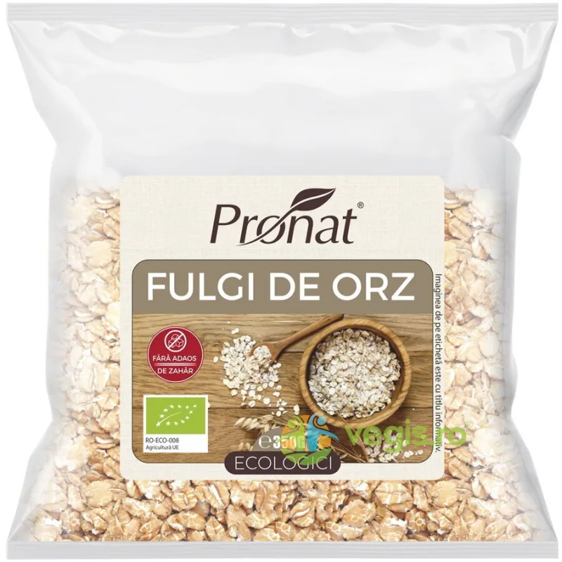 Fulgi de Orz Ecologici/Bio 350g PRONAT — preț și oferte