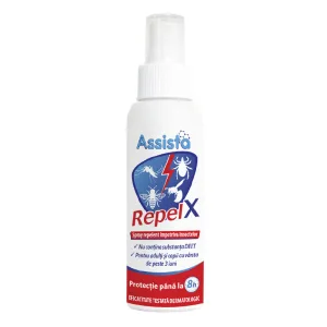 Spray impotriva insectelor RepelX, 100 ml, Assista