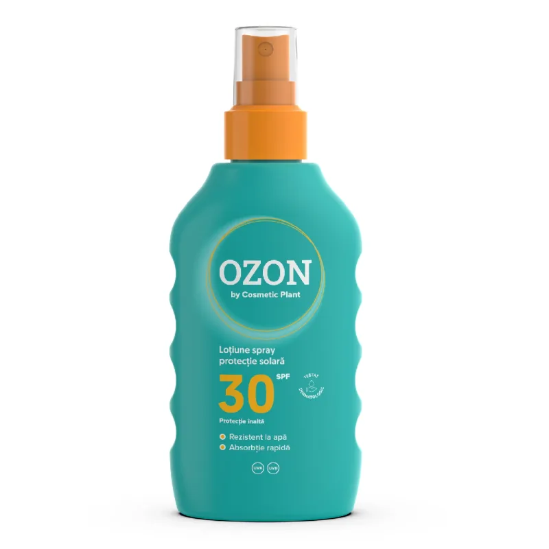 Lotiune spray protectie solara SPF30+ Ozon, 200 ml, Cosmetic Plant — preț și oferte