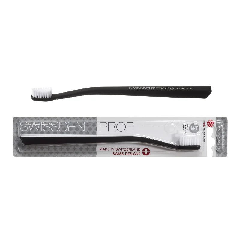 Periuta de dinti, Gentle Classic, neagra, Swissdent — preț și oferte