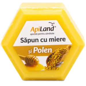 Sapun Miere si Polen, 100g, Apiland