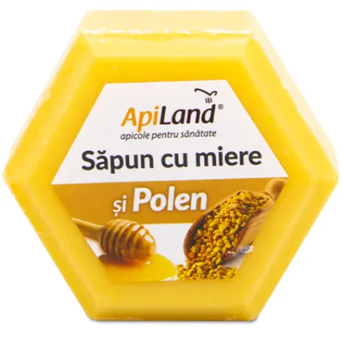 Sapun Miere si Polen, 100g, Apiland — preț și oferte