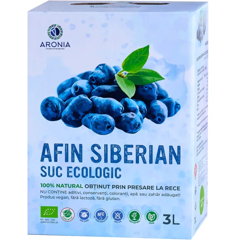 Suc de afin siberian, 3L, Aronia Charlottenburg — preț și oferte