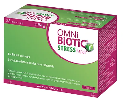 Omni Biotic Stress Repair 28 plicuri ALLERGOSAN — preț și oferte