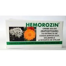 HEMOROZIN SUPOZITOARE 1,5g - 10buc (BLISTER) - Elzin PLant — preț și oferte