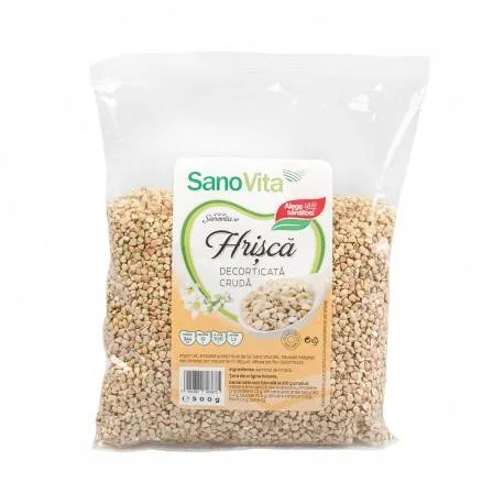 Hrisca decorticata cruda 500g - SANOVITA — preț și oferte