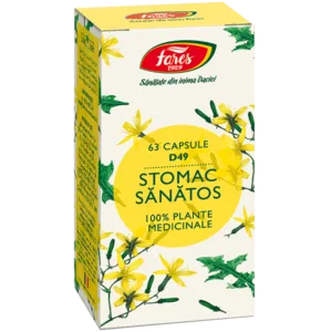 Stomac sanatos 200mg 63cps - Fares