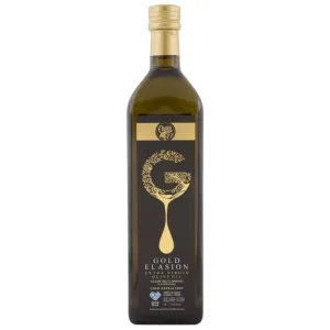 Ulei de masline extravirgin, nefiltrat, presat la rece, 0,4 aciditate 1000ml - ELASION