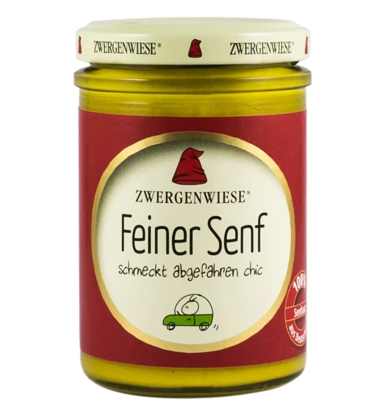 Mustar fin fara zahar, eco-bio, 160ml, Zwergenwiese — preț și oferte