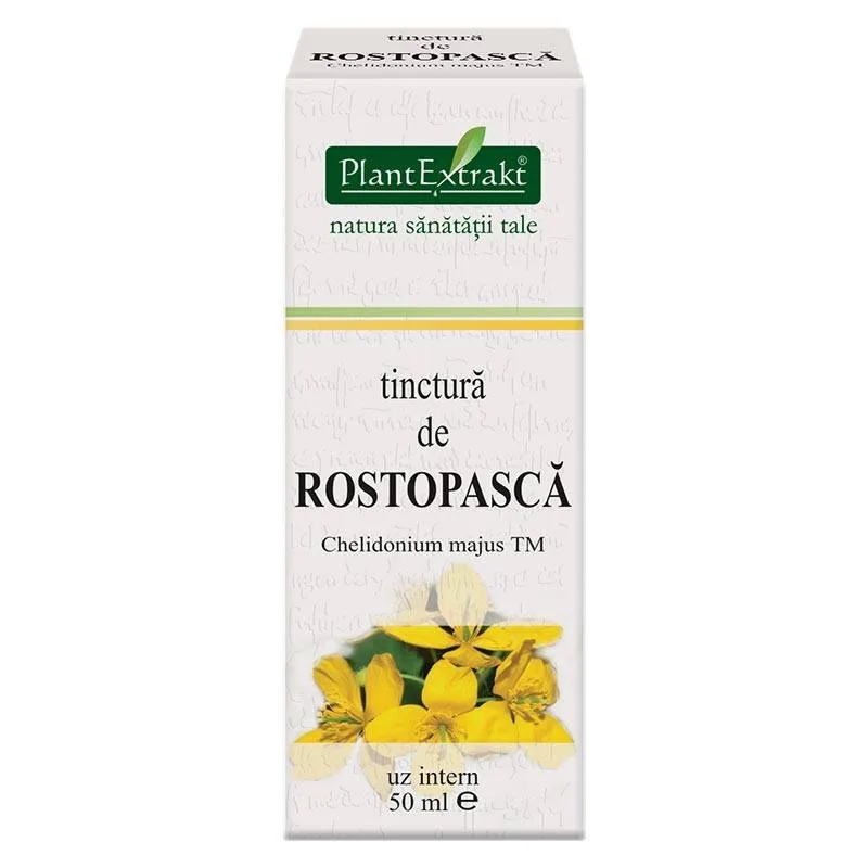 Tinctura de ROSTOPASCA - 50ml - PlantExtrakt — preț și oferte