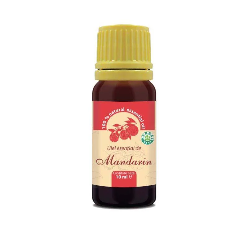 Ulei Esential De Mandarin 10ml (uz Extern) HERBAVIT — preț și oferte