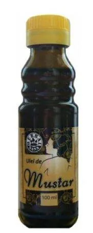 Ulei de Mustar Presat La Rece (uz intern) 100ml - HERBAVIT — preț și oferte