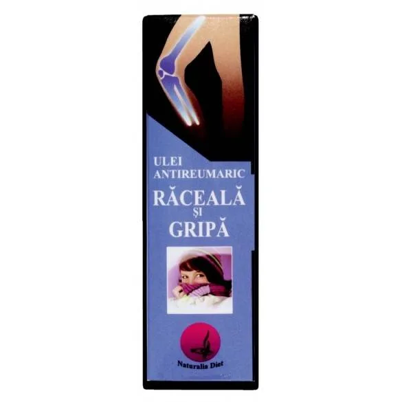 Ulei Antireumatic, Raceala si Gripa, 50ml, NATURALIA DIET — preț și oferte