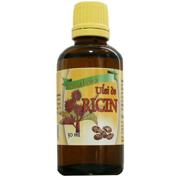 Ulei de Ricin pentru uz intern, 50 ml, HERBAVIT — preț și oferte