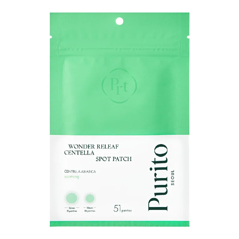 Plasturi pentru acnee Wonder Releaf Centella Spot Patch, 51 bucati, PURITO — preț și oferte