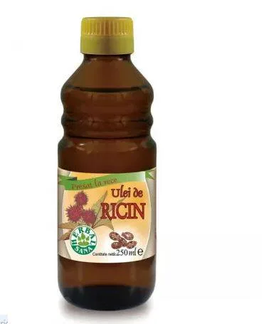 Ulei de ricin presat la rece, 250 ml - Herbavit — preț și oferte
