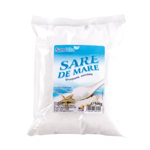 Sarea de mare grunjoasa 500g - Sanovita